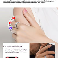 Smart Ring For Men & Women – Heart Rate & Blood Oxygen Monitoring