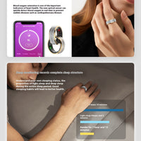 Smart Ring For Men & Women – Heart Rate & Blood Oxygen Monitoring