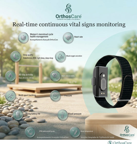OrthosPulse Smart Fitness Bracelet – Multi-Functional Health & Sleep Tracker